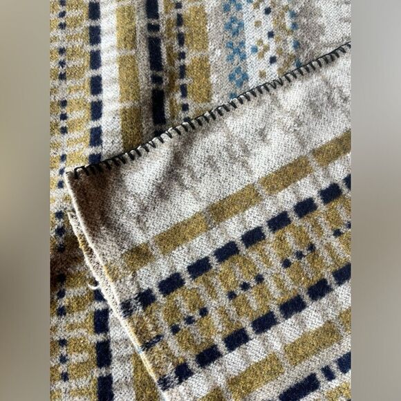 Mid west garment co ⚜️wool blanket⚜️120x78 - Picture 4 of 6